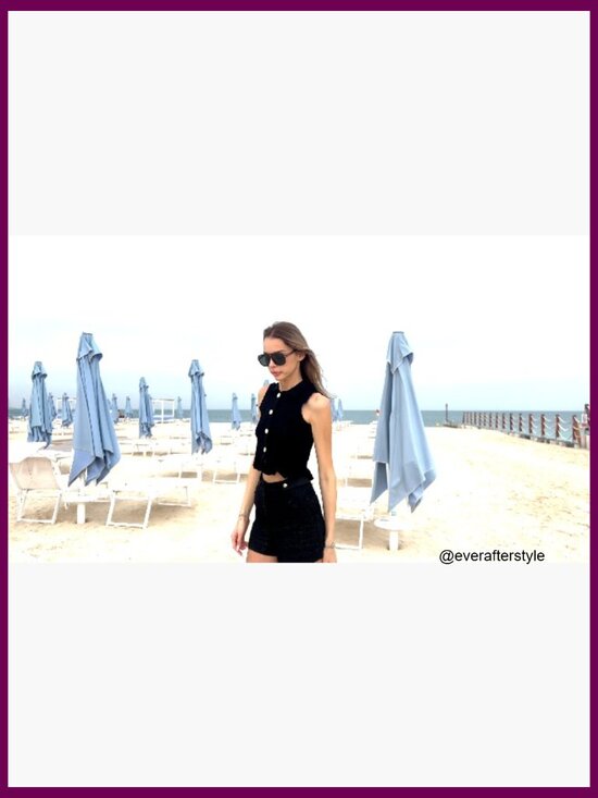 Retro Square Aviator Sunglasses Oversized Vintage Plastic Frame main image 6